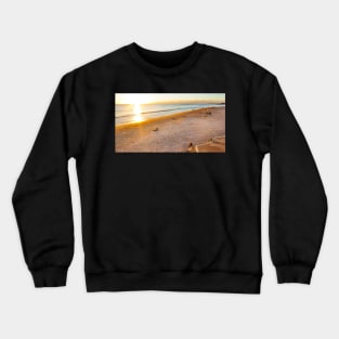 waiting for Christmas by the sea Crewneck Sweatshirt